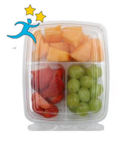 Snack Pals Green Grapes, Strawberries & Cantaloupe