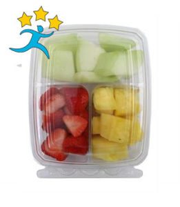 Snack Pals Pineapple, Strawberries & Honeydew