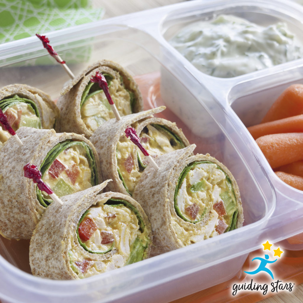 Mediterranean Chicken Salad Pinwheels Hannaford Snack Pals