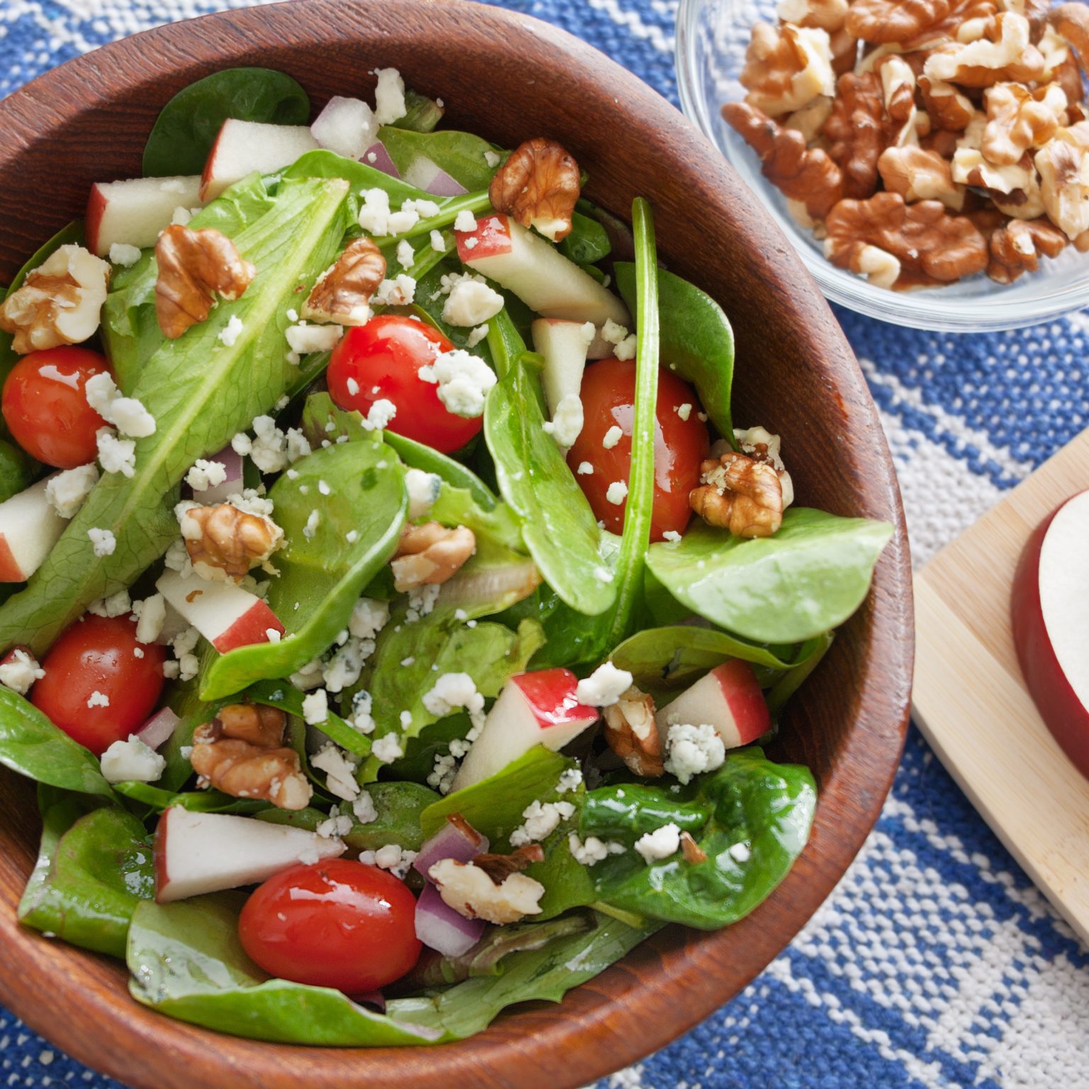 Apple Walnut Tossed Salad Hannaford Snack Pals