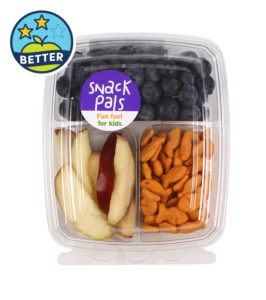 Snack Pals Blueberries, Apples and Goldfish