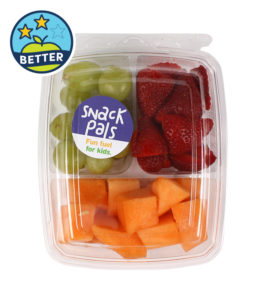 Snack Pals Grapes, Grapes and Cantaloupe